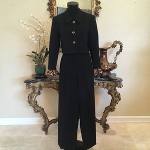 Laura Madrigano Vintage Cropped Jacket Pant Suit
